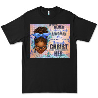 Black Never Underestimate a Woman Who Does Premium Tee - texasbilliewilder
