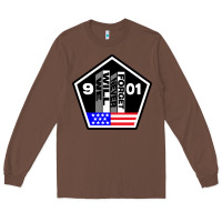 Chestnut 9-11 We Will Never Forget Long Sleeve Tee - longCreatives