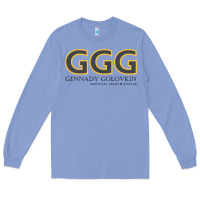 Colony Blue GENNADY GOLOVKIN - Official Merchandise Long Sleeve Tee - longCreatives
