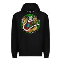 Black Cowboy Christmas Premium Hoodie - RanaPortraitStore