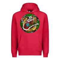 Cardinal Cowboy Christmas Premium Hoodie - RanaPortraitStore