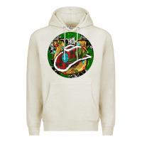 Oatmeal Heather Cowboy Christmas Premium Hoodie - RanaPortraitStore