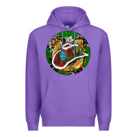 Purple Cowboy Christmas Premium Hoodie - RanaPortraitStore
