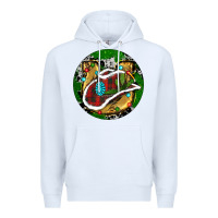 White Cowboy Christmas Premium Hoodie - RanaPortraitStore