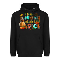 Black little pumpkin with a lot of spice Heavyweight Hoodie - AdoDesignShop