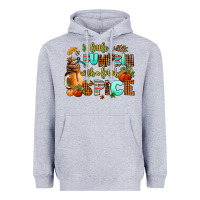 Heather Grey little pumpkin with a lot of spice Heavyweight Hoodie - AdoDesignShop