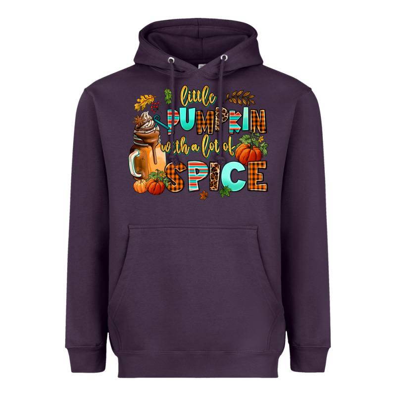 Little Pumpkin With A Lot Of Spice Heavyweight Hoodie by AdoDesignShop | Teevron