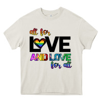 Cream All For Love And Love For All Heavy Core Tee - Bettercallsaul