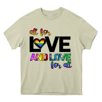 Mossy All For Love And Love For All Heavy Core Tee - Bettercallsaul