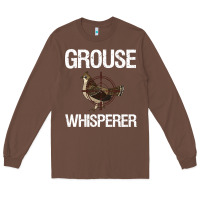Chestnut Ruffed Grouse Hunting Bird Spruce Grouse Long Sleeve Tee - longCreatives