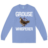 Colony Blue Ruffed Grouse Hunting Bird Spruce Grouse Long Sleeve Tee - longCreatives