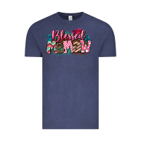 Vintage Denim Blessed memaw Mother's Day Vintage Tee - CowGirlArtShop