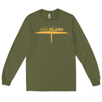 Army Green The Curse of Oak Island Comfortable Short Sleeve Long Sleeve Tee - longCreatives