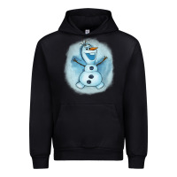 Black olaf snowman Urban Hoodie - AdoDesignShop