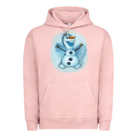 Pigment Salmon olaf snowman Urban Hoodie - AdoDesignShop