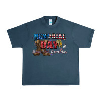 Midnight Navy Memorial day honor ans remember Urban Heavy Tee - CowGirlArtShop