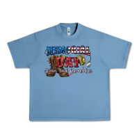 Pebble Blue Memorial day honor ans remember Urban Heavy Tee - CowGirlArtShop