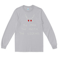 Moon Dust The Man The Moth The Legend Mothman Long Sleeve Tee - longCreatives