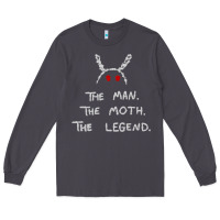 Smoke The Man The Moth The Legend Mothman Long Sleeve Tee - longCreatives