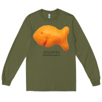 Army Green Scientific Goldfish Long Sleeve Tee - longCreatives