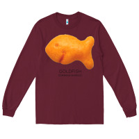 Burgundy Scientific Goldfish Long Sleeve Tee - longCreatives