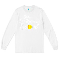 White Scorekeeper Softball Team Scorebook Keeper Raglan Baseball Long Sleeve Tee - longCreatives
