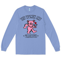 Colony Blue The Women Are Dancing Bear Smarter Long Sleeve Tee - longCreatives