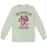 Matcha The Women Are Dancing Bear Smarter Long Sleeve Tee - longCreatives