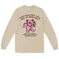Mushroom The Women Are Dancing Bear Smarter Long Sleeve Tee - longCreatives