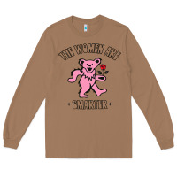 Toasted Coconut The Women Are Dancing Bear Smarter Long Sleeve Tee - longCreatives