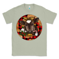Matcha Christmas Baby Cow Classic Tee - RanaPortraitStore