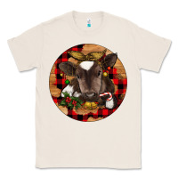 Natural Christmas Baby Cow Classic Tee - RanaPortraitStore