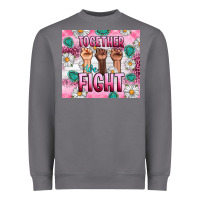 Storm Breast Cancer Together Fight Heavyweight Sweatshirt - Artiststas