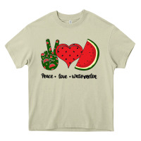 Mossy Peace Love Watermelon Heavy Core Tee - Bettercallsaul