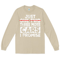 Mushroom Just One More Car I Promise Mechanic Gift Car Lover Garage Long Sleeve Tee - longCreatives