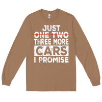 Toasted Coconut Just One More Car I Promise Mechanic Gift Car Lover Garage Long Sleeve Tee - longCreatives
