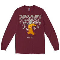 Burgundy kill bill Long Sleeve Tee - longCreatives