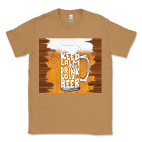 Toasted Coconut keep calm and drink cold beer Classic Tee - TumblerDesignByShophia