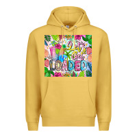 Antique Gold Lets Get Loaded Premium Hoodie - CowhideDigitalArt