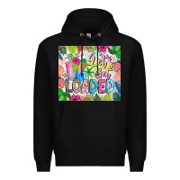 Black Lets Get Loaded Premium Hoodie - CowhideDigitalArt
