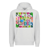 Dove Grey Lets Get Loaded Premium Hoodie - CowhideDigitalArt