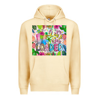 Pina Colada Lets Get Loaded Premium Hoodie - CowhideDigitalArt