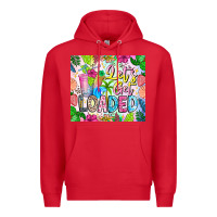 Red Lets Get Loaded Premium Hoodie - CowhideDigitalArt