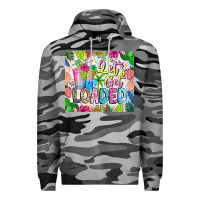 Slate Camo Lets Get Loaded Premium Hoodie - CowhideDigitalArt