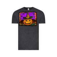 Vintage Black jack o' lantern pumpkin Vintage Tee - Jasminsmagicworld
