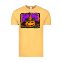 Vintage Mustard jack o' lantern pumpkin Vintage Tee - Jasminsmagicworld