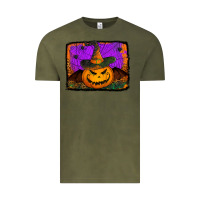 Vintage Olive jack o' lantern pumpkin Vintage Tee - Jasminsmagicworld
