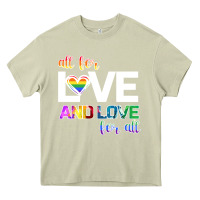 Mossy All For Love And Love For All Heavy Core Tee - Bettercallsaul