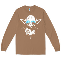Toasted Coconut DJ Yoda Long Sleeve Tee - longCreatives