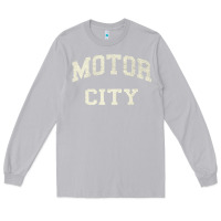 Moon Dust Classic Motor City Detroit Varsity Long Sleeve Tee - longCreatives
